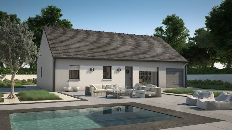 Vente maison neuve 5 pièces 76 m² à Noyers-Bocage (14210), 249 900 €