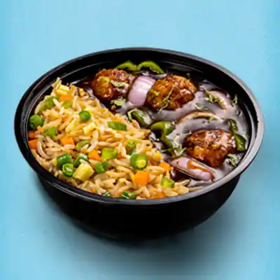 Veg Manchurian Bowl