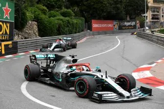 Le due Mercedes a Monaco