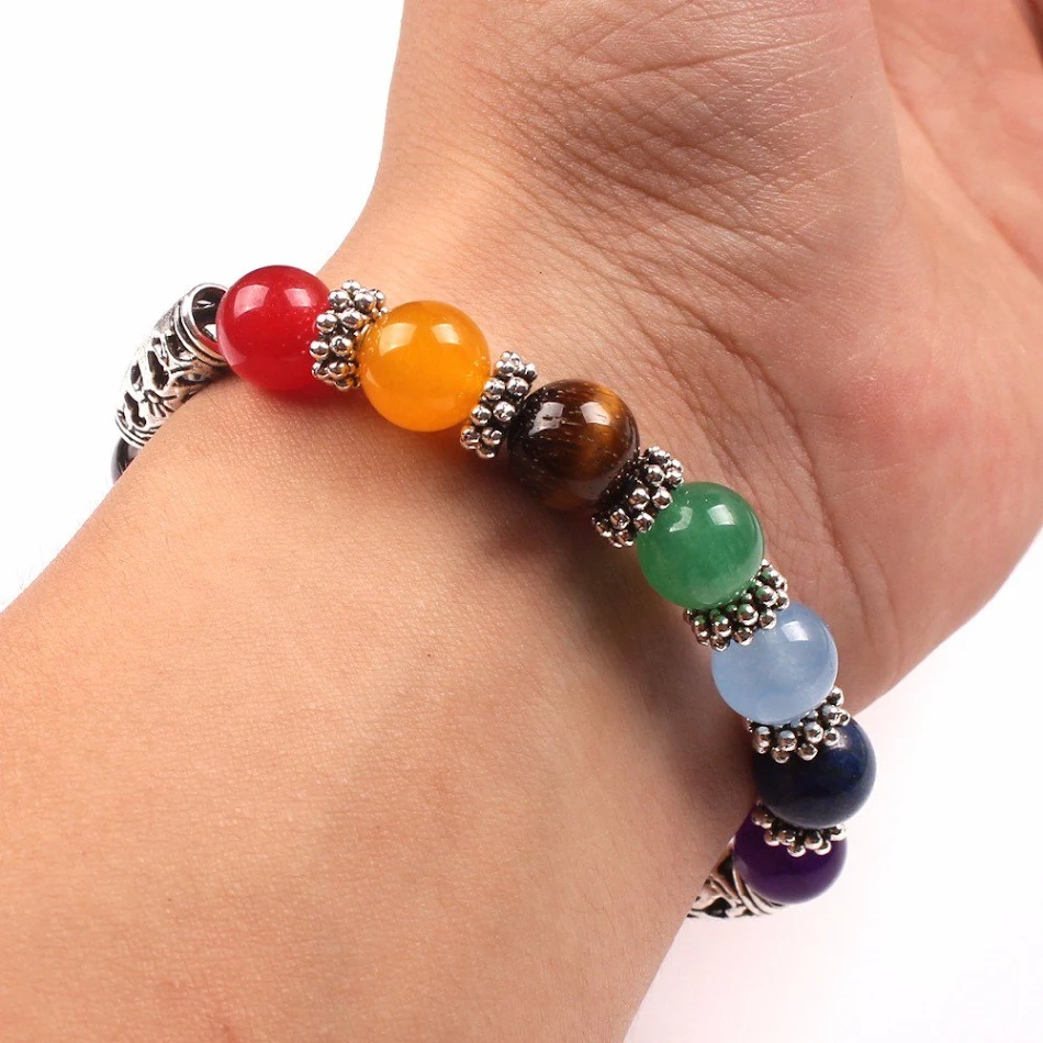 Braccialetto 7 chakras amour de vivre