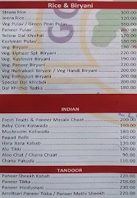 Uphaar Family Restaurant & Bar menu 2