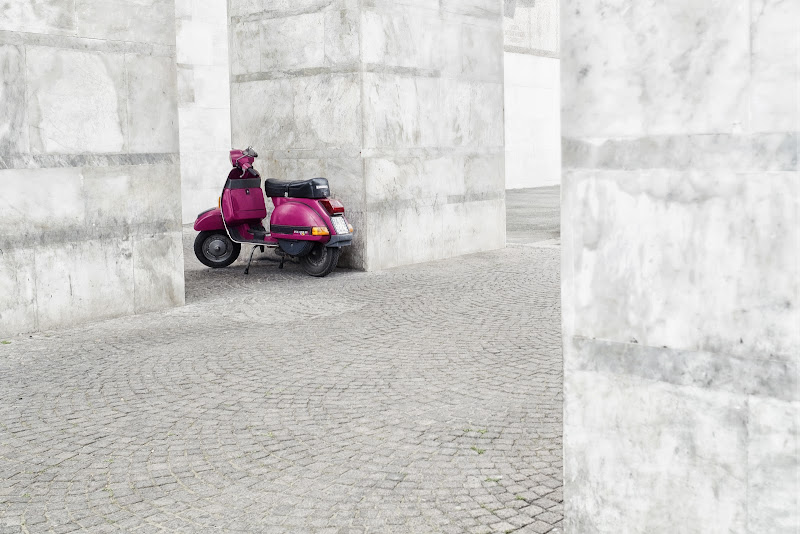 Una vespa rosa di Valeria__