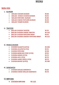 Al Baik Lucknowi menu 1