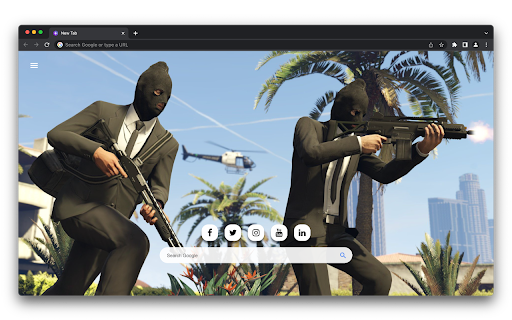 Nouvel Onglet - Grand Theft Auto V