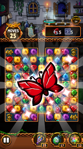 Screenshot Jewels Witch Castle: Match 3