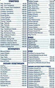 Ramji Garden Restaurant menu 3