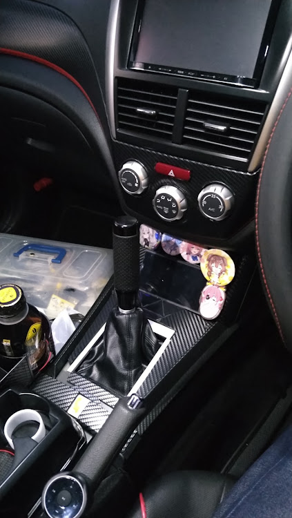 フォレスターのシフトノブ・シフトブーツ・DIY・時には妥協も必要・新年初カスタムに関するカスタム事例の投稿画像5枚目