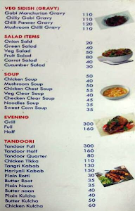 S S Pandian Hotel menu 2