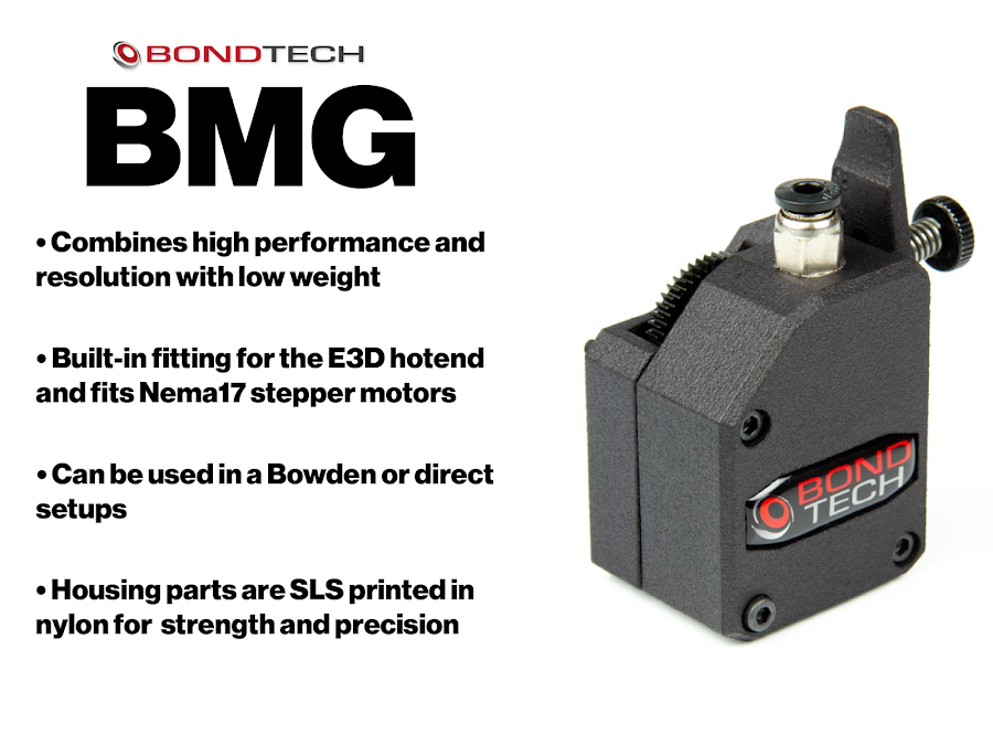 Bondtech BMG Extruder - 1.75mm - Mirrored