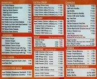 Variety of Shawarma's menu 2