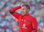 Milutin Sredojevic, head coach of Orlando Pirates during the Absa Premiership 2017/18 game between Bloemfontein Celtic and Orlando Pirates at Dr Molemela Stadium, Bloemfontein on 26 November 2017.