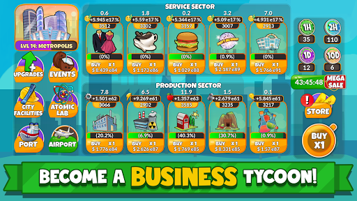 Holyday City Tycoon Idle Resource Management