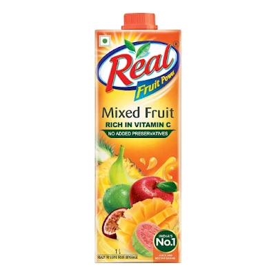 Real Mixed Fruit Juice 180 Ml