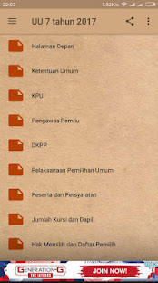 UU PEMILU Nomor 7 Tahun 2017 - Apps on Google Play