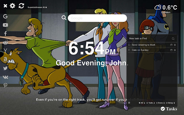 Scooby Doo and Batman Wallpapers Tab