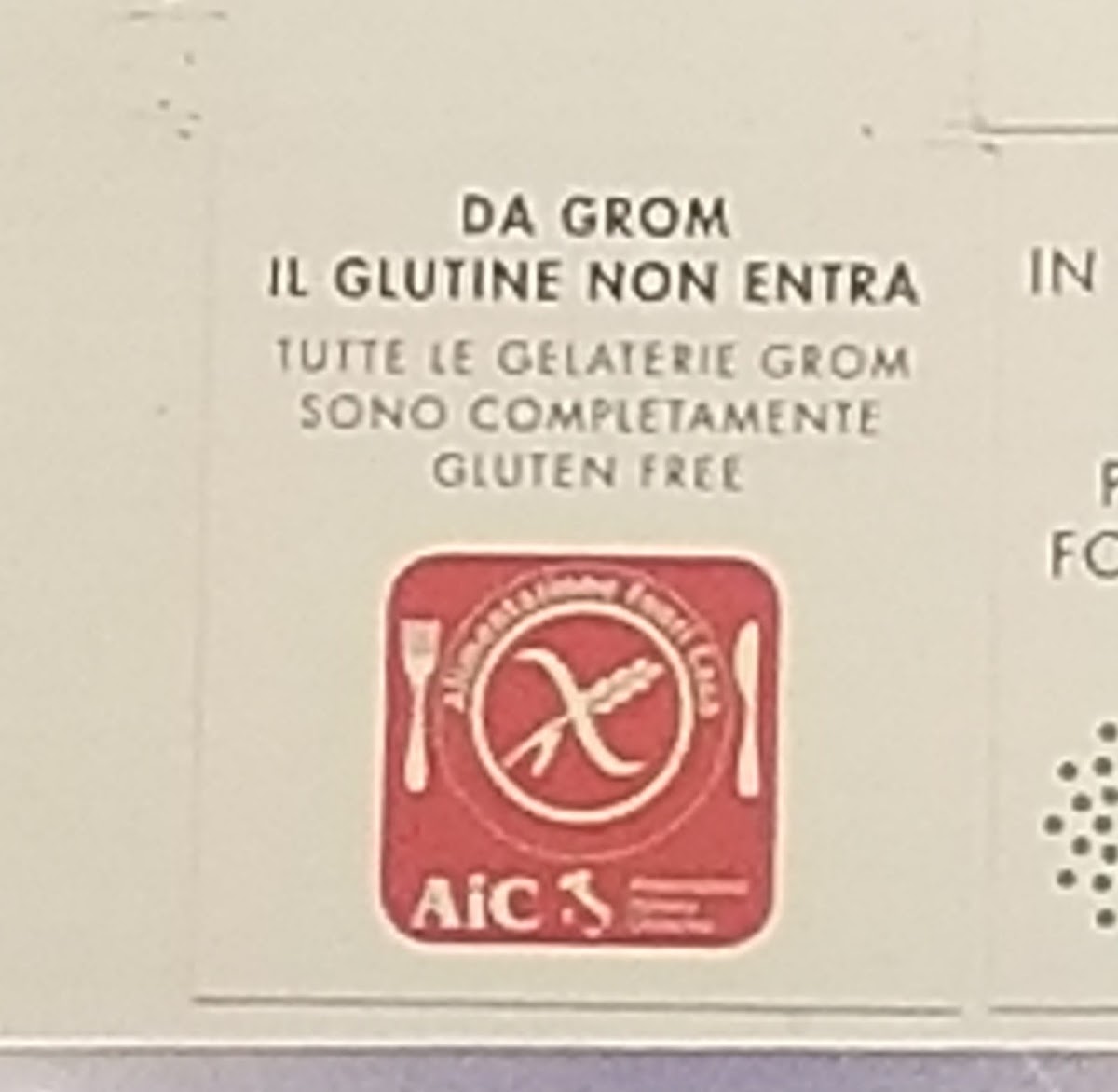 Gluten-Free at Grom