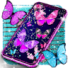 Glitter butterfly wallpapers icon