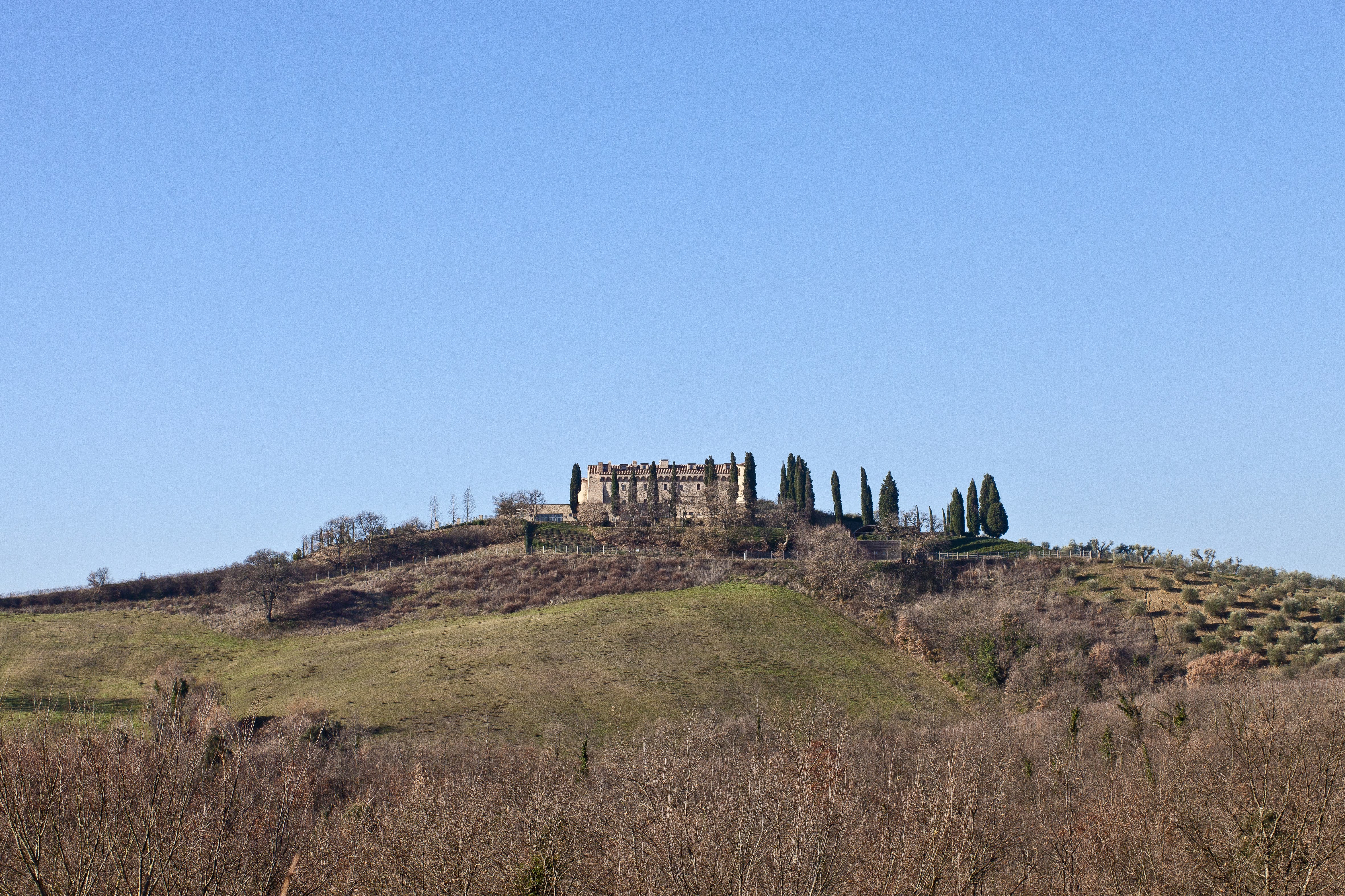 Castello Colle Massari, Poggio del Sasso, Cinigiano (Strada del vino Montecucco)