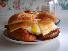 Sausage, Egg and Cheese Croissants