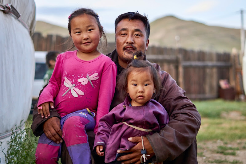 Famiglia in Mongolia di Volpe1987