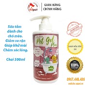 Sữa Tắm Trị Ve Rận Cho Chó Mèo Modern Pet Gel Plus. Dầu Gội Chó Mèo, Khử Mùi, Diệt Ve Rận, Mượt Lông. Chai 500Ml.