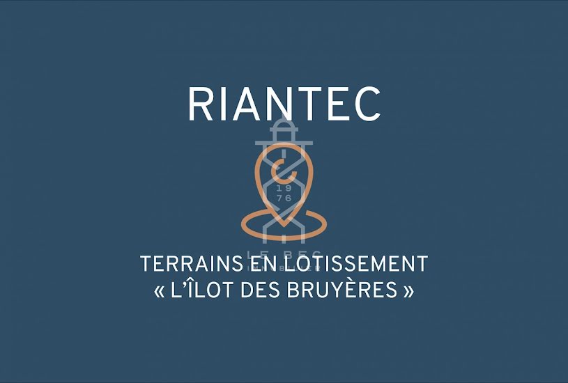  Vente Terrain à bâtir - 415m² à Riantec (56670) 