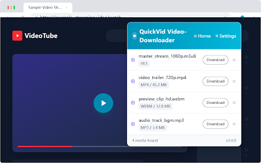QuickVid Video-Downloader