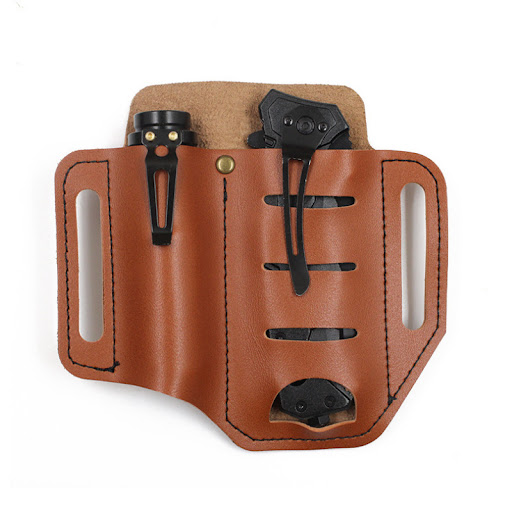 Title 2, EDC Flashlight Set Knife Set Tactical Pen Case