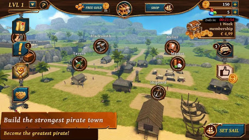 Ships of Battle - Age of Pirates - Warship Battle