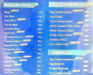 Ganesh Bhel menu 1