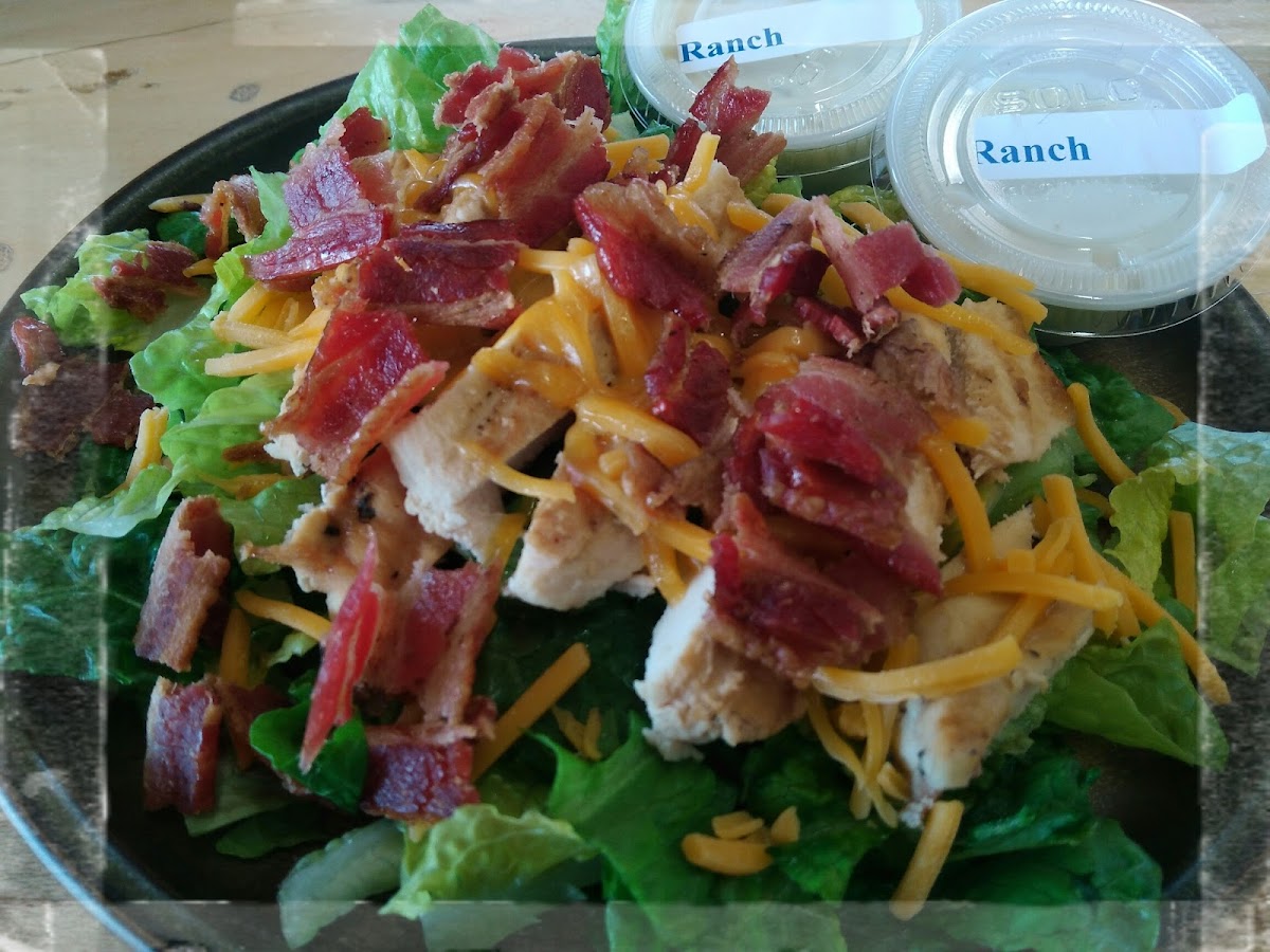 Chicken Bacon Ranch Salad