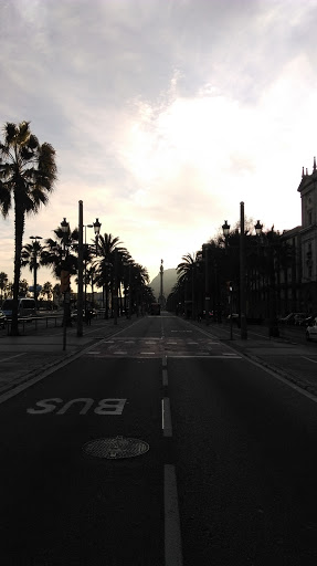 View of Passeig de Colom