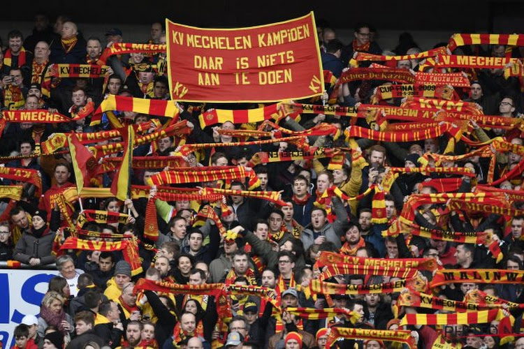 ? Fans van KV Mechelen komen met scherp spandoek als reactie op banners Beerschot-Wilrijk vorige week