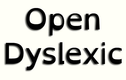 OpenDyslexic Font for Chrome Preview image 0