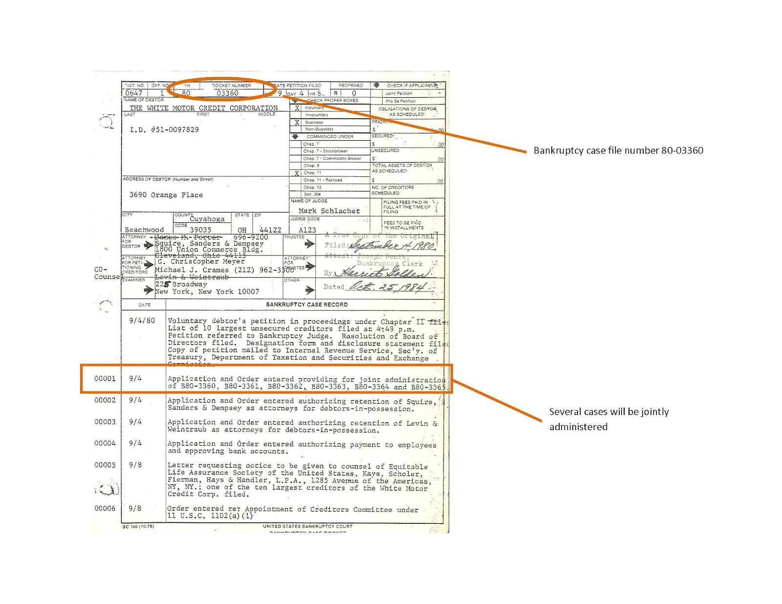 vantage travel bankruptcy docket