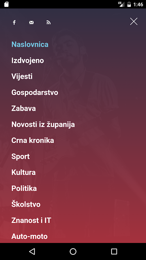 Sjeverni.Info Screen 3