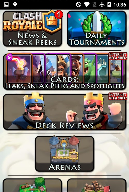 Android application House Royale - The Clash Guide screenshort
