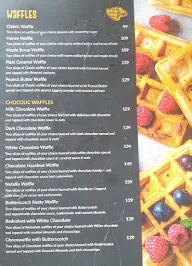 The Belgian Waffle cafe menu 5