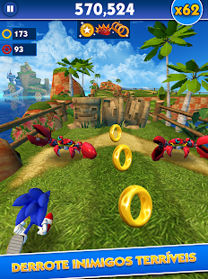 Sonic Dash Android screenshot