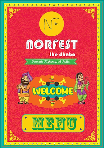 NorFest - The Dhaba menu 