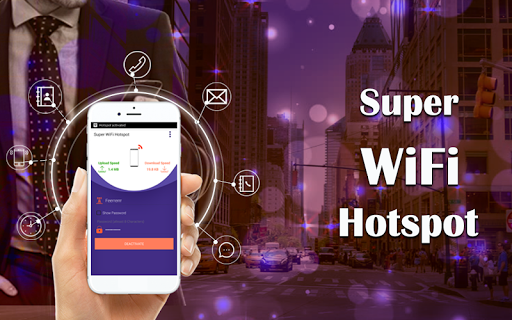 Super Wifi Hotspot Free Fast internet sharing
