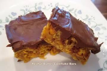 ~ Peanut Butter Cornflake Bars ~