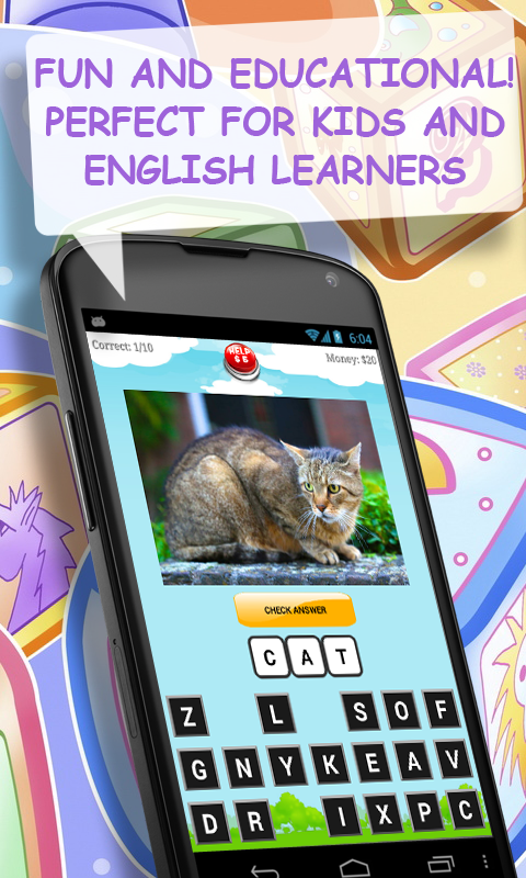 Animal Spelling Games for Kids Screen 2