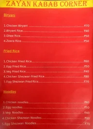 Mumbai Kitchen menu 1