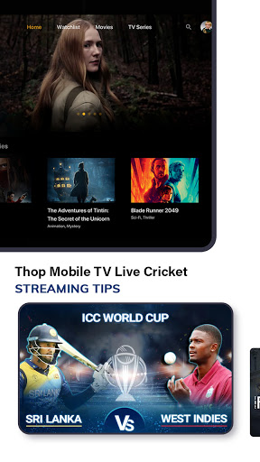 Thoptv - Live Cricket,All TV Channels Guide