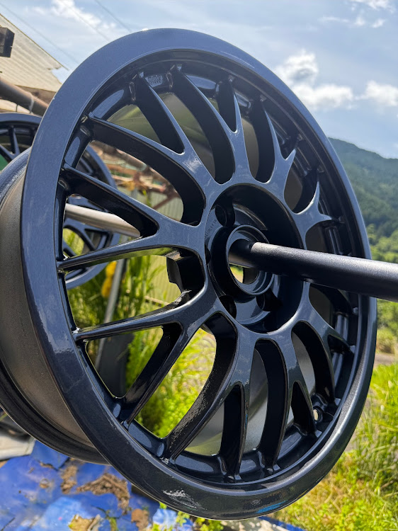 シルビアのホイール塗装・油圧サイド・ツインキャリパーに関するカスタム事例の投稿画像1枚目