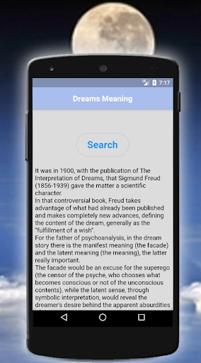 Screenshot Dreams meaning