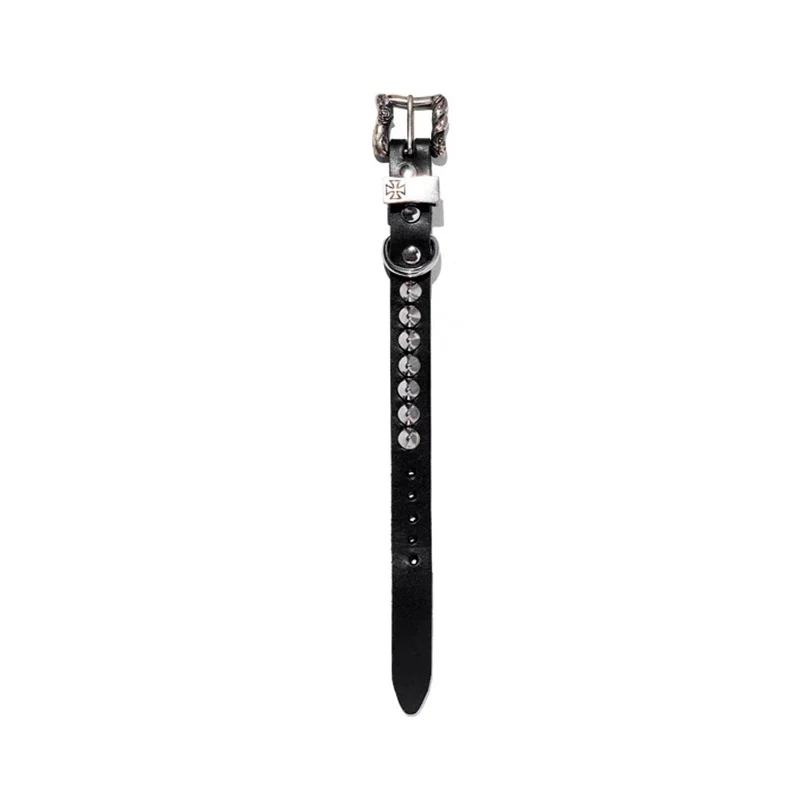 Pulsera Punk Rock con Remaches de Personalidad de Moda Accesorio Perfecto para un Estilo Atrevido y Único Dale un Toque Rebelde a tu Look.