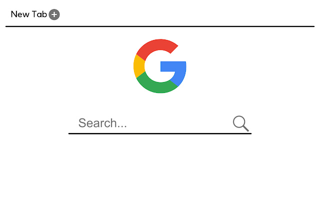 Google.com On New Tab chrome extension