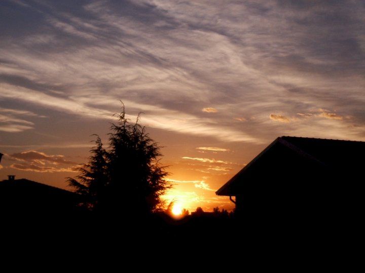 Tramonto in Martesana di Simone De Barba